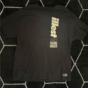 Black Graphic T-Shirt for Men